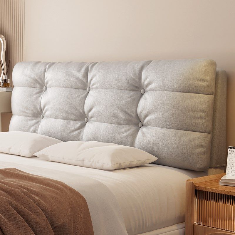 床头靠垫软包布大靠背垫床头板双人床头罩榻榻米自粘现代简约改造,居家布艺,床头靠垫,淘宝优惠券,粉丝福利购,淘宝优惠卷
