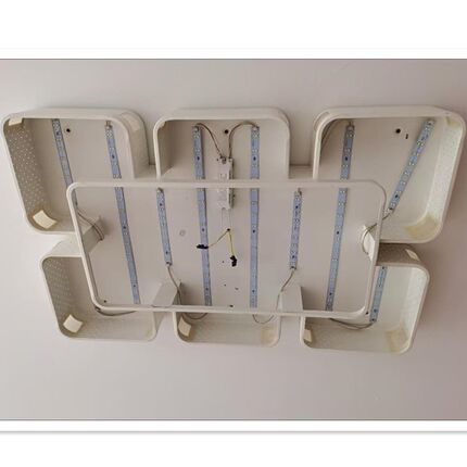 led灯条不规则长短吸顶灯带52cm22cm替换客厅灯长方形灯芯片三色