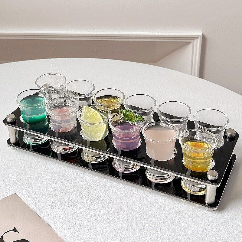 子弹杯白酒杯野格b52鸡尾酒烈酒杯shot一口杯酒杯套装ktv收纳杯架,餐饮具,白酒杯,淘宝优惠券,粉丝福利购,淘宝优惠卷