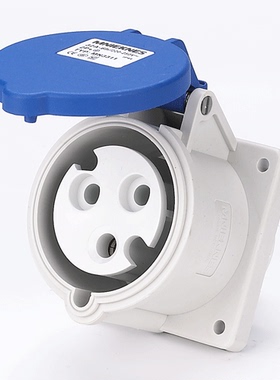 国曼电气MNIEKNES单相2P+PE三孔32A防水工业插头座欧标正品MN3331