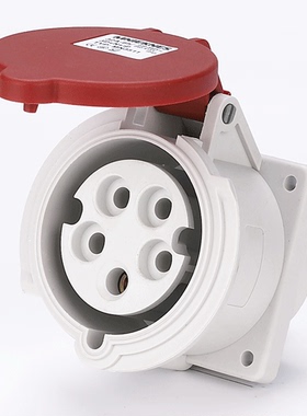 国曼电气MNIEKNES三相3P+N+PE五孔32A德标防水工业插头直座MN3531