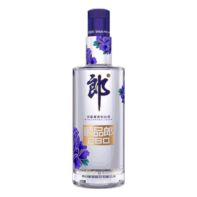 郎酒顺品郎（蓝顺）45度 280ml 浓酱兼香型 单瓶装