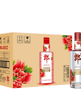 郎酒 顺品郎（红顺）45度 480ml*12瓶  浓酱兼香白酒  整箱装