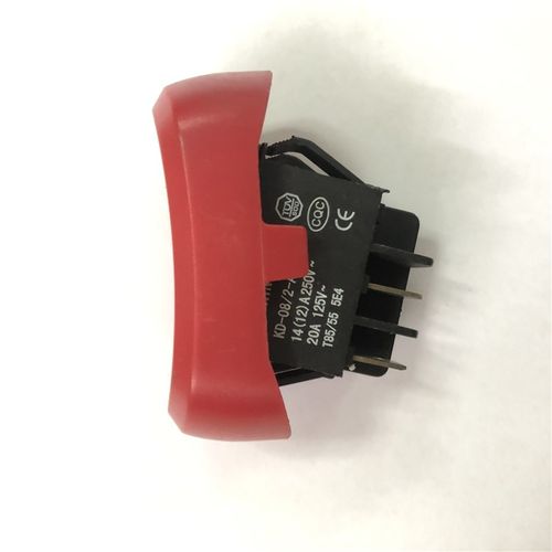 杰诺吸尘器开关配件按钮电源接线红色