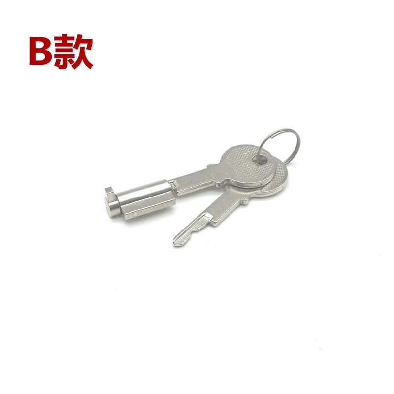 玻璃锁柜台锁推拉门移门趟门双门冰柜手机珠宝展示柜锁橱窗橱柜锁