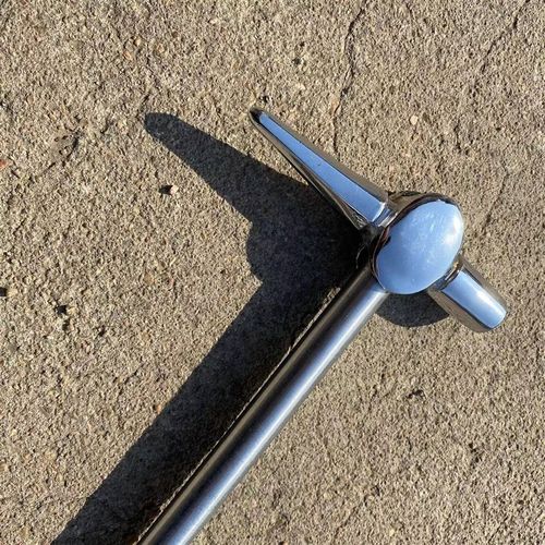 钢把铁路检测锤撬棍柄铁道列检检车锤检点锤铁路检查锤列车锤子