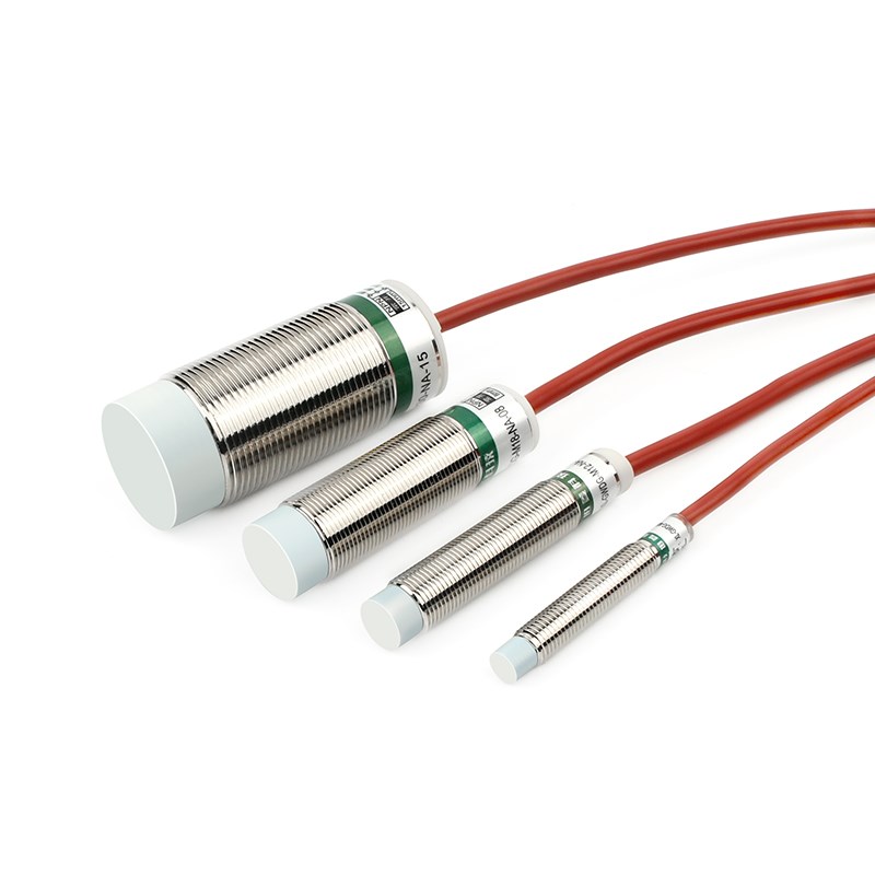 防水防油型接近开关 金属感应开关m8 m12 m18 m30 直流NPN PNP24v