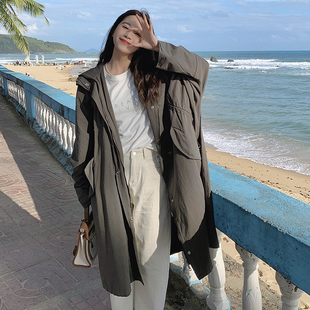 中长款 大版 风衣 现货 P175 时尚 数据好5005 K248 港风时尚