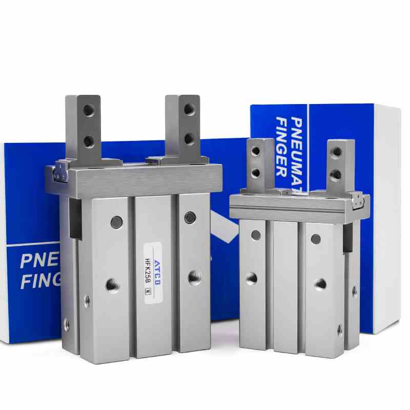 亚德客型气动手指气爪气缸HFTK/HFSK/HFK10/16/20/25/32/40/N/B/F