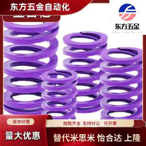 紫色YSWC-D39-L40L45L50L55L60L65L70L80L90L100L200 矩形弹簧