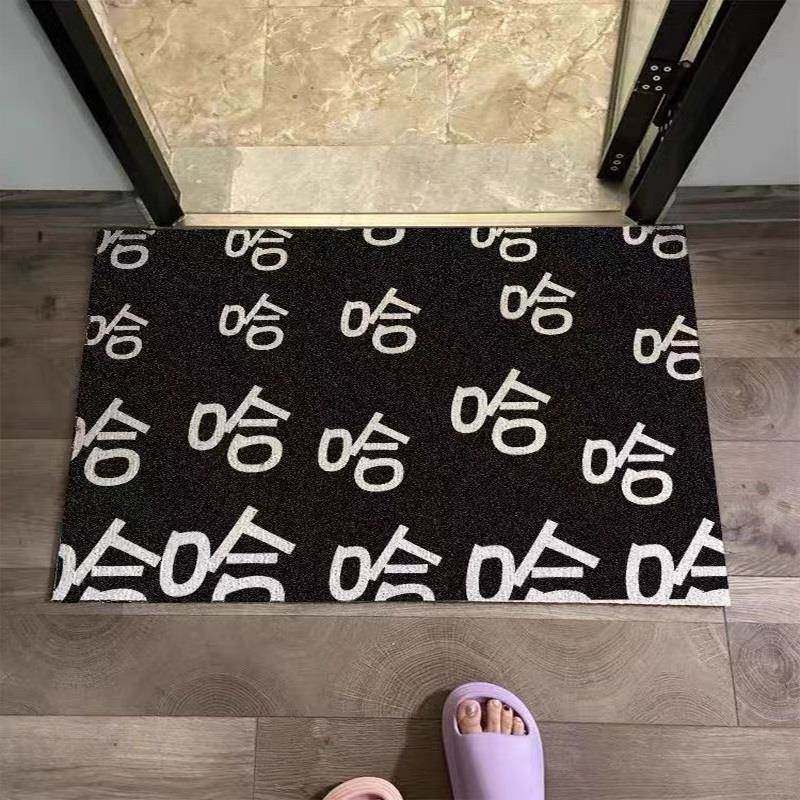 搞笑创意文字丝圈入户门垫黑色玄关刮泥蹭土脚垫进门防滑脚垫加厚,厨房电器,爆米花机,淘宝优惠券,粉丝福利购,淘宝优惠卷