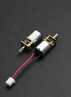 GA12-N20直流减速电机小马达微型齿轮箱低速智能小车3V~6V拆机