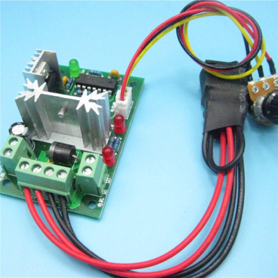 CCM2直流电机调速器 10V12V24V30V 正反转开关 PWM直流控制器120W