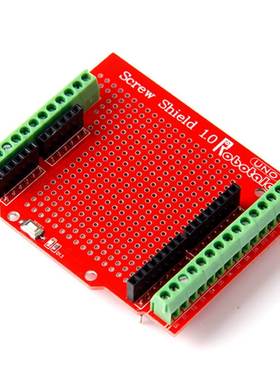 Proto Screw Shield V1.0 Assembled接线柱原型扩展板 For UNO R3