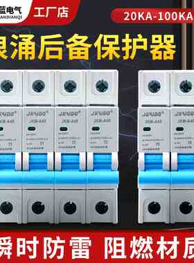 浪涌后备保护器SCB浪涌前置开关SPD一级二级电源防雷避雷器