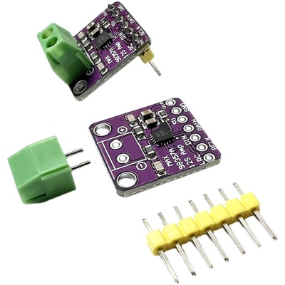 MAX98357 I2S 音频放大器模块 无滤波D类放大 支持ESP32 树莓pi