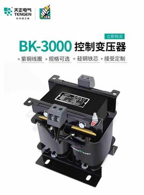天正BK-3000VA单相交流控制变压器380V变220V变24V全铜电压可定制