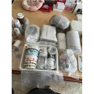 搬家打包碗碟神器锅碗瓢盆防撞泡沫气泡膜保护棉加厚餐具收纳纸箱
