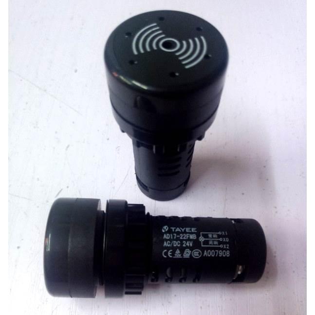 正品天逸 24V 间断声 连续声双音蜂鸣器 报警器 TAYEE AD17-22FMB