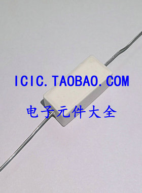 5% 5W 水泥电阻 5.1K 5100欧 大功率 电阻 5% 精度 3.73元有10只
