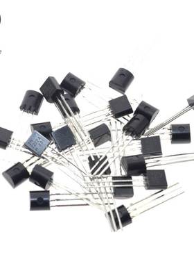 【100个】2N2222/2N2222A三极管 直插TO-92 0.8A/40V NPN晶体管