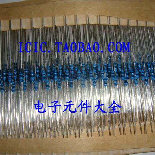 1% 1/8W 金属电阻 1.1M  色环电阻 1% 精度 3.00元有100只