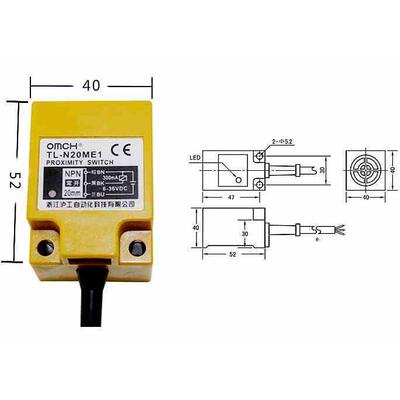 浙江沪工自动化 接近开关 限位开关 OMCH TL-N20ME1 ME2 MY1 MY2