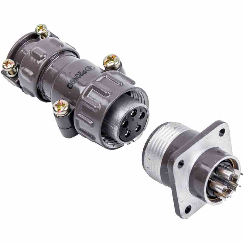 豪光航空接插件 P20-5芯 P20K9Q 航空插头 圆形连接器