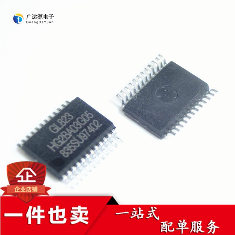 GL823 免晶振读卡器控制器USB2.0 SD/MMC卡 原装 SSOP24 GL823K