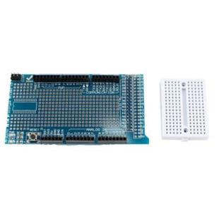 大板 ProtoShield 1280 原型扩展板含面包板 MEGA2560