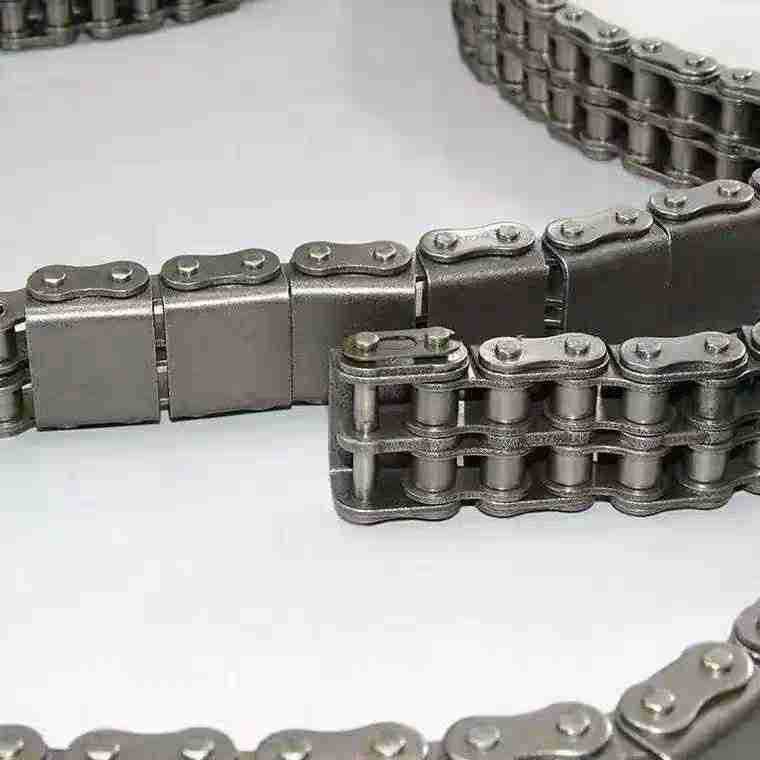 U型盖板输送链条08BU2/10AU2/12AU2/16AU2顶升平移链4分10B12B16B