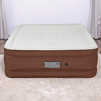 Bestway69037  双人布面充气床 内置欧规智能电动充/抽气泵充气床