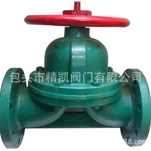 内蒙化工管道阀门  G41J-10/10C衬胶堰式隔膜阀