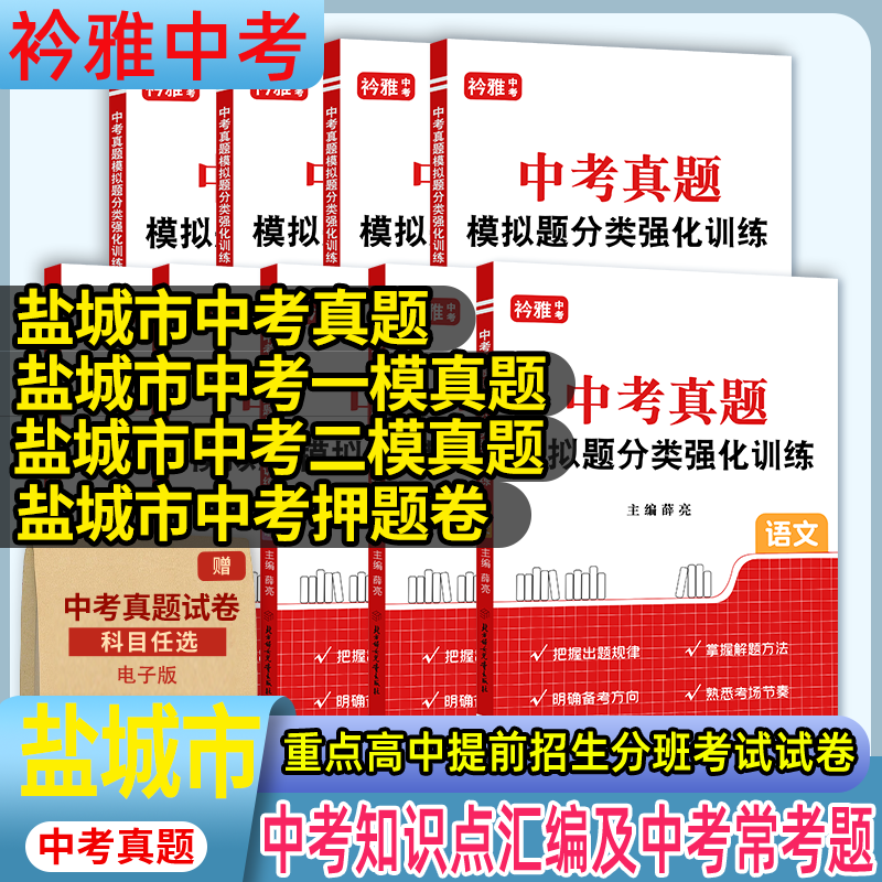 盐城市真题分类卷押题卷一模二模