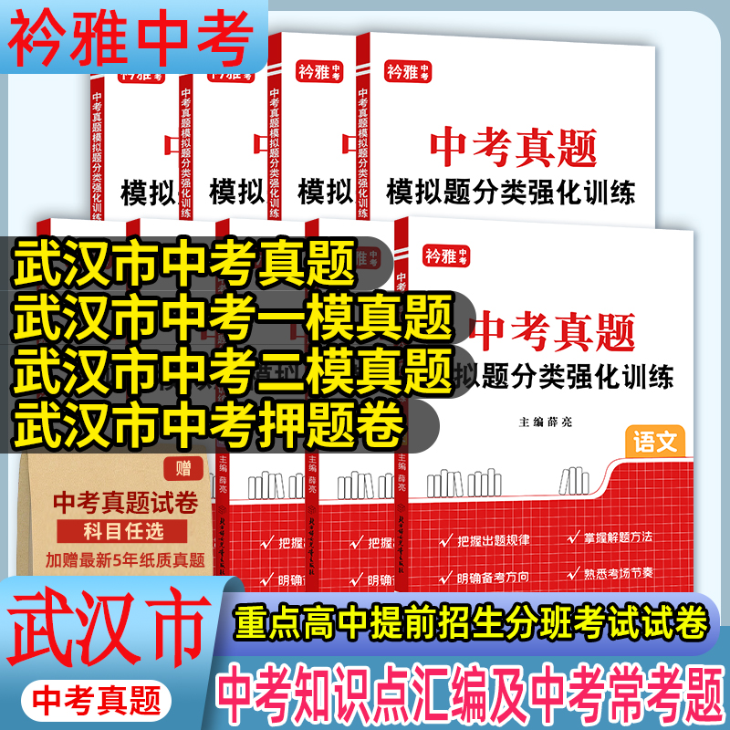 武汉市真题分类卷押题卷一模二模