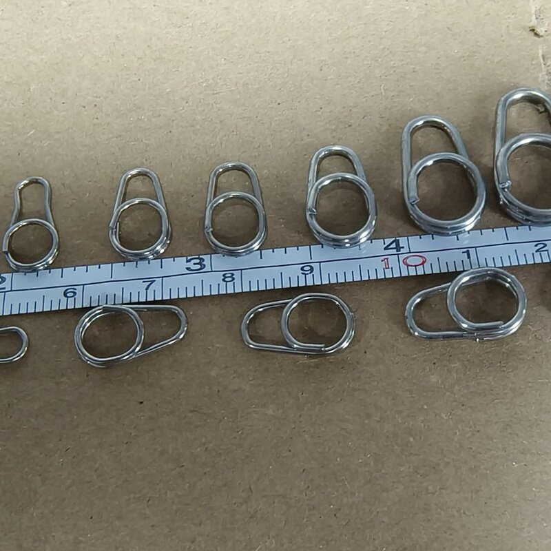 微物大物深海垂钓通用转环路亚葫芦形加强别针连接器钓鱼专用别扣