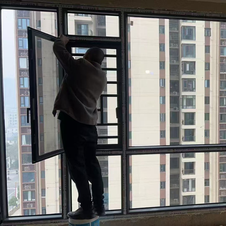 系统平开窗108系列 110系列 铝型材有伟业铝材 伟昌铝材 兴发铝材