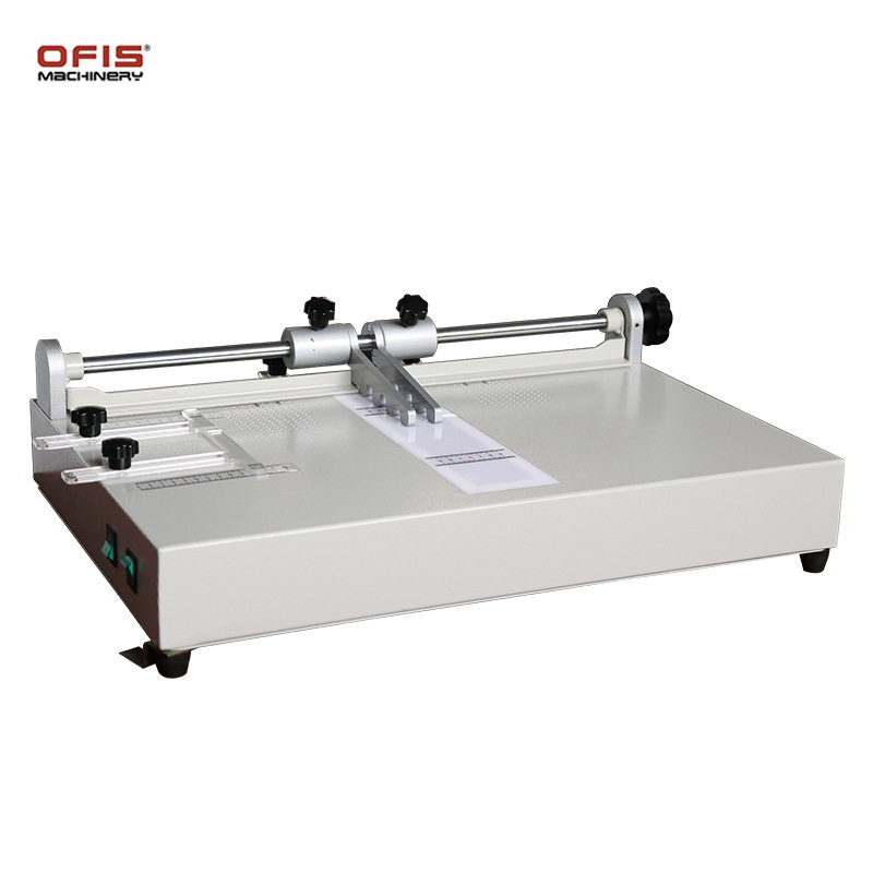 OFIS-100L书壳机 A4幅面精装书 标书 影集 画册菜谱精装书壳机