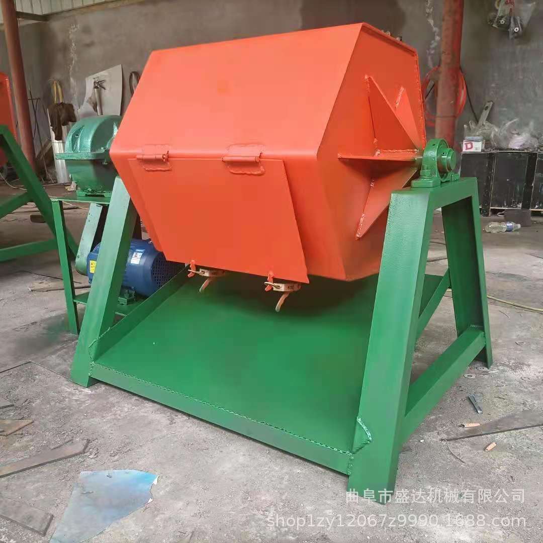 金属研磨机挂车配件抛光机六棱滚筒除锈机塑料颗粒打磨机现货