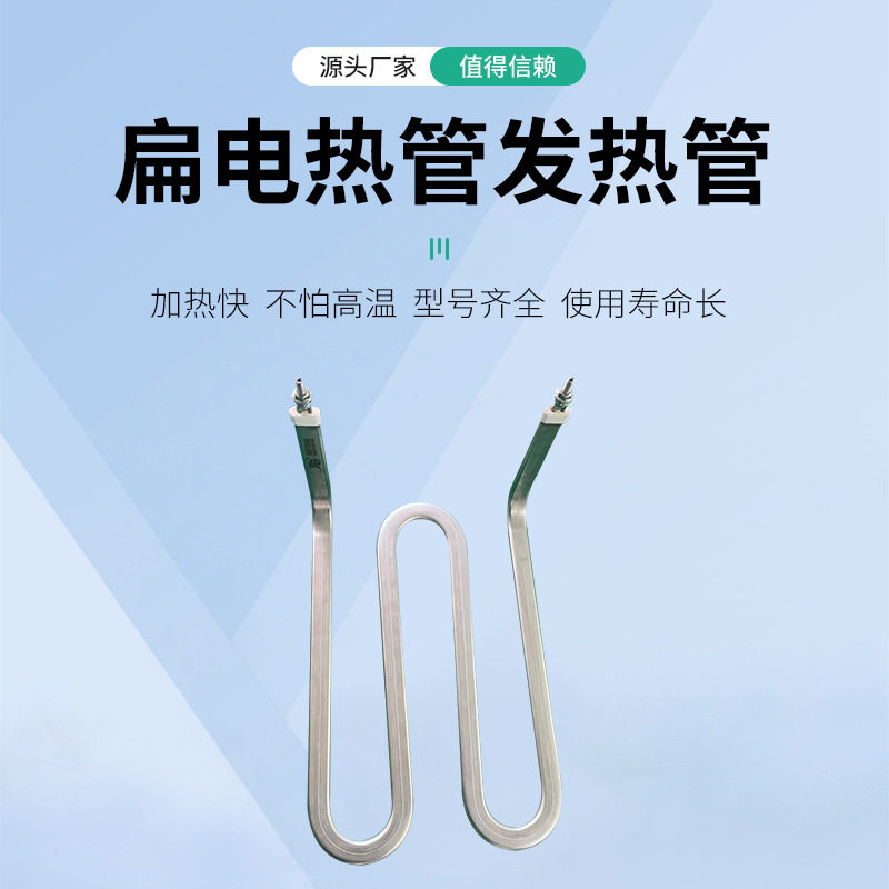 不锈钢加热棒支持来图来样加工订置扒猪炉扁电热管发热管厂家