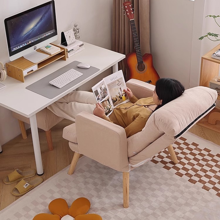 电脑椅家用舒服久坐办公椅单人沙发椅电竞椅懒人可躺大学宿舍椅子