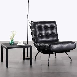 会客接待单人沙发椅客厅卧室休闲区椅复古单椅沙发单人椅懒人躺椅