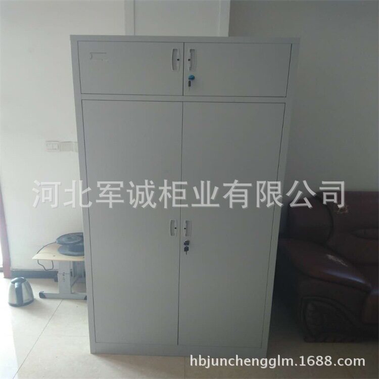 军诚钢制更衣柜加厚储物柜更衣柜宿舍更衣柜钢制2 3 4 6门更衣柜