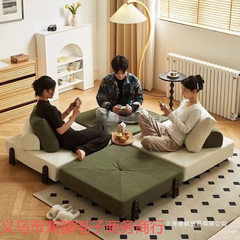 豆腐块懒人沙发榻榻米可躺可睡