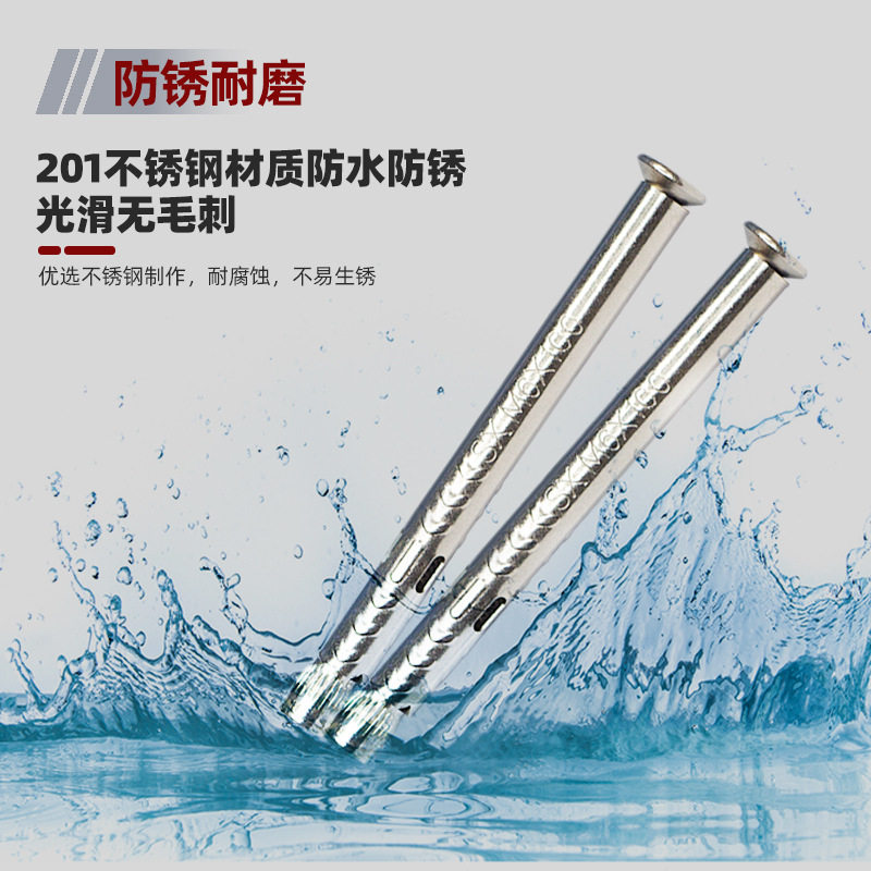 不绣钢拉爆螺丝十字沉头内膨胀螺丝 门窗安装固定