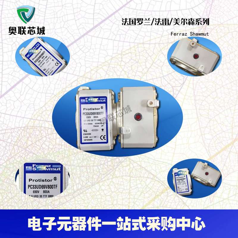 PC33UD69V500EF Z300218 PC33UD69V550EF A300219法国罗兰熔断器