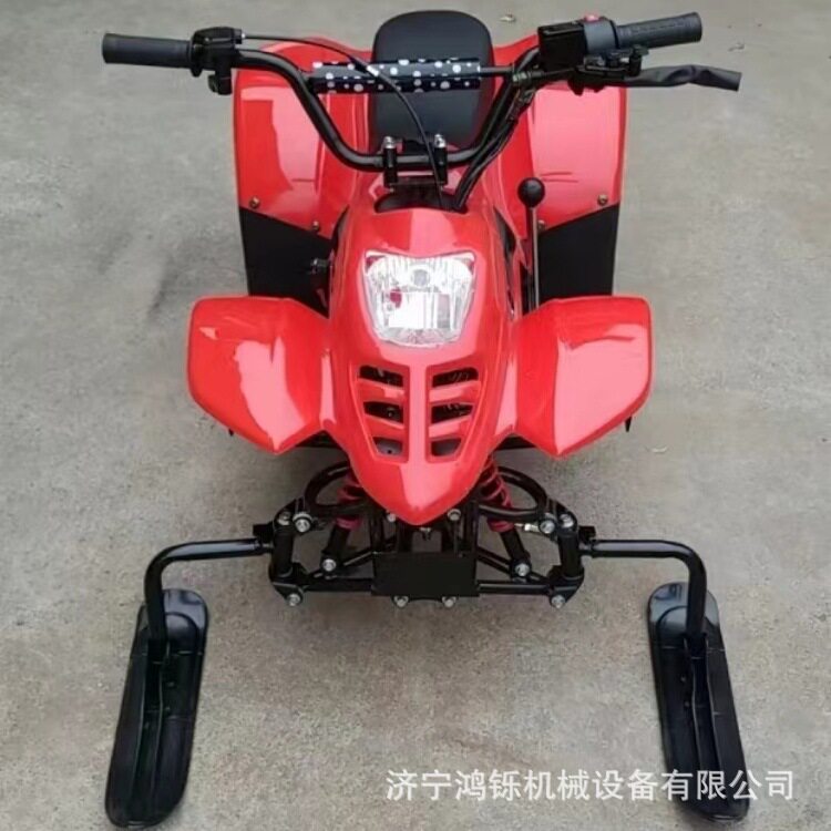 内蒙古成人雪地摩托车 汽油大人雪地摩托 儿童电动雪地摩托车