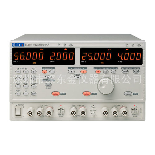 aim-TTi QL564TP 双路编程线形电源 USB/ RS232 英国原装全新