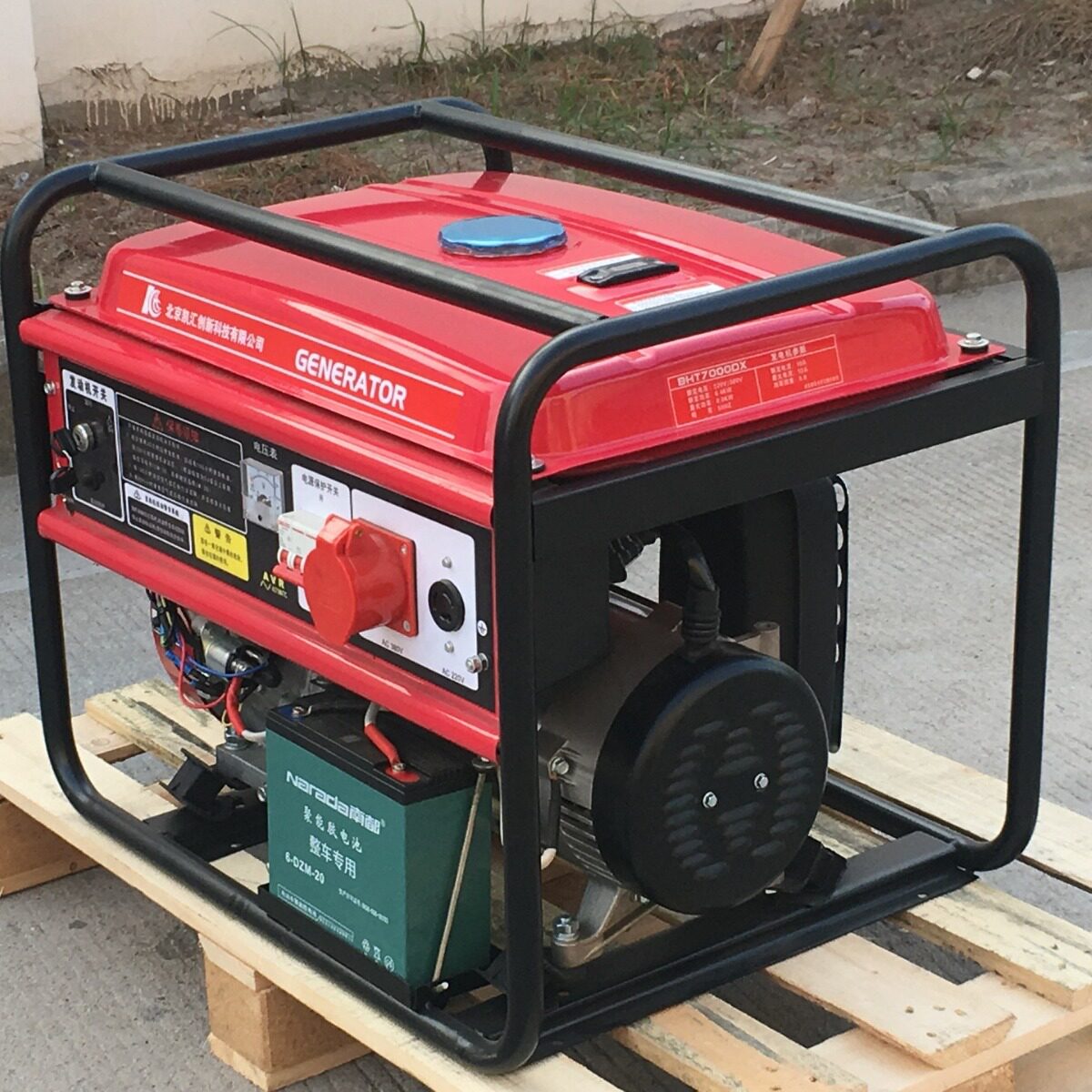 凯汇成2kW露营汽油发电机220V