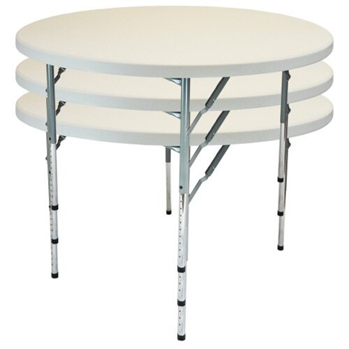 可折叠桌子圆桌会客桌餐桌休闲茶几Folding tables48RADJ盟